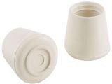 Plastic Furniture Legs Home Depot Everbilt 5 8 In Off White Rubber Leg Tips 4 Per Pack 49118 the