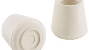 Plastic Furniture Legs Home Depot Everbilt 5 8 In Off White Rubber Leg Tips 4 Per Pack 49118 the