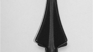 Plastic Wrought Iron Fence toppers 25 Each 1 2 Inch Black Plastic Finial tops for Wrought