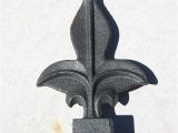 Plastic Wrought Iron Fence toppers Cast Iron Spear Finial Spire ornamental Fence topper 1