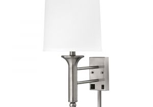 Plug In Wall Sconce Lowes Complements W8771dwh S Lamp Style Plug In Wall Sconce