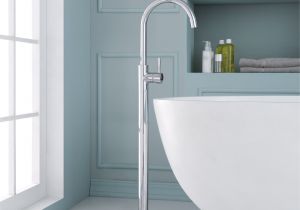 Plumbers In Rocky Mount Nc Ariel Bath Single Handle Floor Mounted Freestanding Tub Filler Wayfair