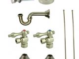 Plumbing Supply Kingston Ny Kingston Brass Classic Decorative 1 1 4 In Brass P Trap and Vessel