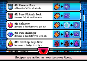 Pocket Mortys Recipe List Pocket Mortys Recipe and Mortydeck Guide thought for