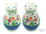 Polish Pottery Salt and Pepper Grinders Polish Pottery Salt and Pepper Shakers Polish Pottery Salt