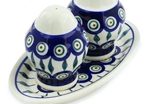 Polish Pottery Salt and Pepper Grinders Polish Pottery Salt and Pepper Shakers Polish Pottery Salt