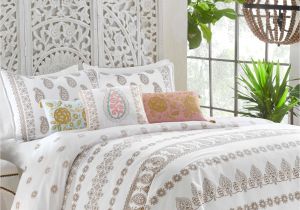 Polyester Comforter Vs Cotton Comforter Dena Designs Marielle 100 Cotton Reversible Comforter Set Reviews