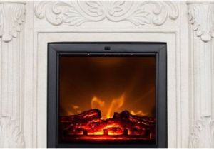 Polyfiber Electric Fireplace with 41 Mantel Dimensions Polyfiber Electric Fireplace with 41 Inch Mantle White