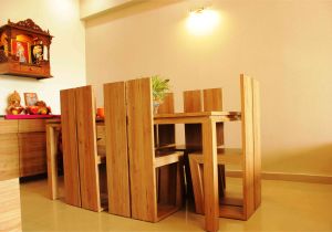 Pooja Mandir Diy Ikea Mandir and Dining Design by Siddharth Singh Indian Home Pooja