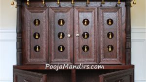 Pooja Mandir for Home In Usa Pooja Mandirs Usa ashvini Collection Closed Model Pooja Mandir