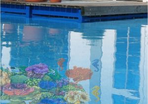 Pool Decals for Concrete Pools Pool Decal Seahorse Group for Concrete Fiberglass Pools