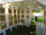 Portable Display Shelves for Arts and Craft Fairs and Shows Wooden Pieces for Framed Work Tents Displays Art Craft Fairs