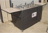 Portable Sinks with Hot and Cold Water 3 Basin Hot Cold Water Sink A Company Portable Restrooms