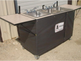 Portable Sinks with Hot and Cold Water 3 Basin Hot Cold Water Sink A Company Portable Restrooms