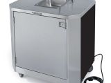 Portable Sinks with Hot and Cold Water Lakeside 9610 Portable Self Contained Stainless Steel Hand