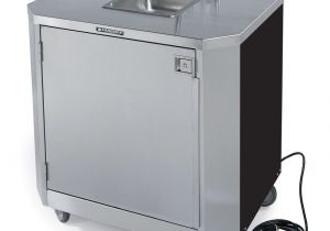 Portable Sinks with Hot and Cold Water Lakeside 9610 Portable Self Contained Stainless Steel Hand