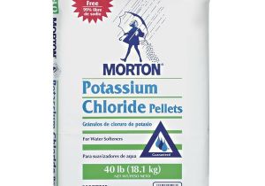 Potassium Chloride Pellets Costco Costco Morton Potassium Chloride Water softener Pellets