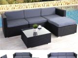 Pottery Barn Outdoor Furniture Replacement Cushions Rattan sofa Ausziehbar Luxus Lounge Balkonmobel Outdoor Wood Chair