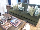 Pottery Barn Pearce sofa Replacement Cushions Living Room Olive Green Couch Not Our Couch but In Search Of