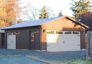 Prefab One Car Garage with Apartment attic Car Garage with Loft Space 2 Car Garage