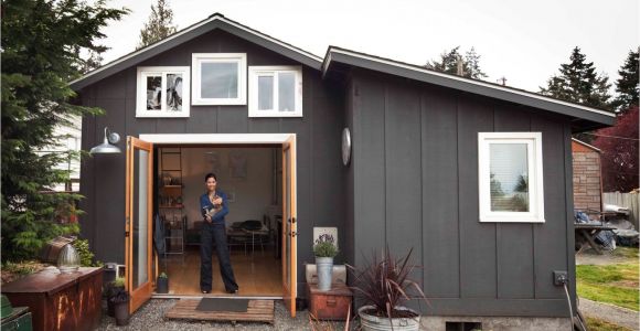 Prefab Single Car Garage Uk This Tiny House Used to Be A Shabby One Car Garage Car Garage