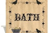 Primitive Bathroom Shower Curtains Primitive Bath Shower Curtain by Mousefx