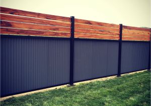 Privacy Fence Ideas for Above Ground Pools Custom Privacy Fence Built Out Of Metal Post Tiger Wood and