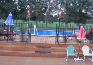 Privacy Fence Ideas for Above Ground Pools Our Above Ground Pool with 3 Decks Above Ground Pool Decks Pool
