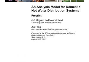 Pros and Cons Of Hot Water Recirculating Pump Pdf Analysis Model for Domestic Hot Water Distribution Systems