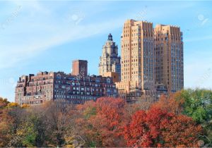 Public Park In Manhattan New York Central Park In New York City Manhattan Midtown In Autumn with