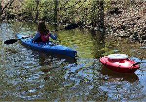 Pull Behind Kayak Cooler Floating Cooler for Your Kayak A tow Behind Pod How Cool