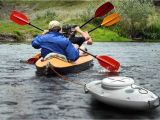 Pull Behind Kayak Cooler Ice Ahoy tow Behind Cooler Follows Your Boat