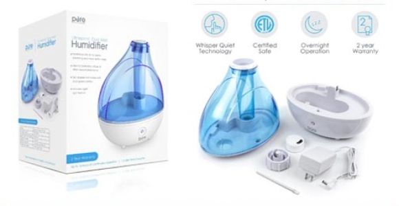 Pure Enrichment Ultrasonic Cool Mist Humidifier Manual Sam Johnson