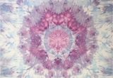 Purple and Grey Tapestry Mandala Tie Dye Tapestry In Purple Blue and Grey Wall Hanging