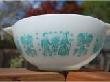 Pyrex Mixing Bowl Patterns Pyrex Mixing Bowl butterprint Amish Pattern