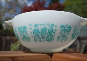 Pyrex Mixing Bowl Patterns Pyrex Mixing Bowl butterprint Amish Pattern