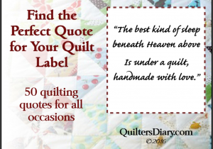 Quilt Sayings and Quotes Quilt Label Sayings and Quotes for All Occasions Quilter
