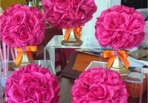 Quinceanera Table Centerpiece Ideas I M Working On Decorations for A 60th Birthday Bbq I Ve Created and