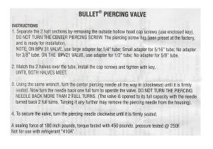 R22 Refrigerant Price Per Pound Amazon Com Supco Bpv31 Bullet Piercing Tap Valve 1 4 In 5 16 In 3