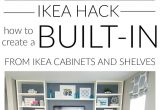 Radiator Covers Ikea Prices Diy Built In Using Ikea Cabinets and Shelves Blogger Home Projects