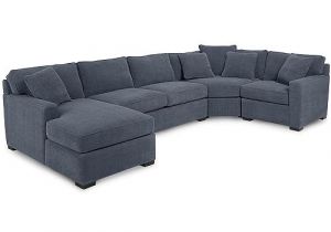 Radley 4-piece Fabric Chaise Sectional sofa Created for Macy S Furniture Radley 4 Piece Fabric Chaise Sectional sofa