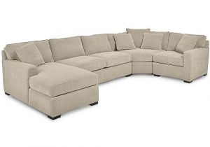 Radley 4 Piece Sectional Macys Furniture Radley 4 Piece Fabric Chaise Sectional sofa