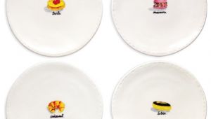 Rae Dunn Christmas Dinner Plates Rae Dunn French Dessert Plates Set Of 4 Dinner Plates