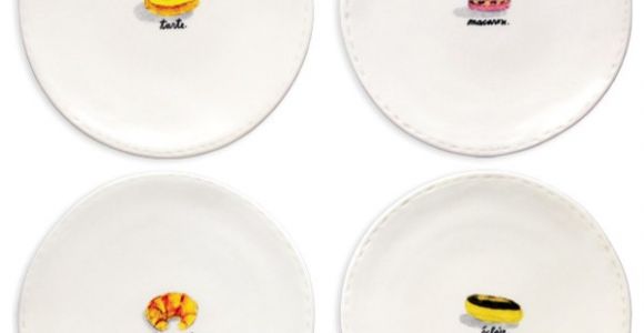 Rae Dunn Christmas Dinner Plates Rae Dunn French Dessert Plates Set Of 4 Dinner Plates