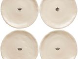 Rae Dunn Crown Dinner Plates Rae Dunn Set Of 4 Crown Dinner Plates Shop Nectar High