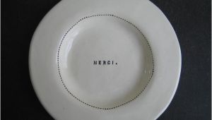 Rae Dunn Ll Dinner Plates Wide Rim Wafer Plate Merci by Rae Dunn Modern Dinner