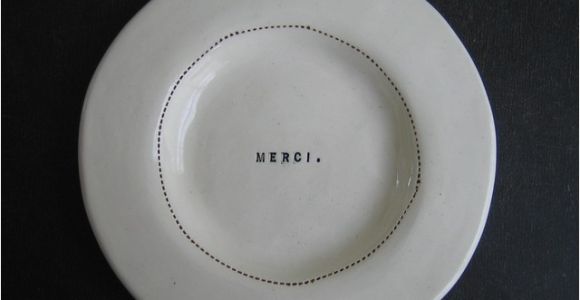 Rae Dunn Ll Dinner Plates Wide Rim Wafer Plate Merci by Rae Dunn Modern Dinner