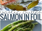 Recetas De Salmon Faciles Al Horno Garlic butter Baked Salmon In Foil Receta Comida Recetas Y Mariscos