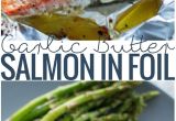 Recetas De Salmon Faciles Garlic butter Baked Salmon In Foil Receta Recipe Board