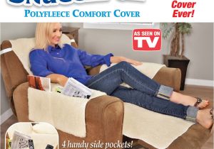 Recliner Covers as Seen On Tv sobakawa Snuggle Up Recliner Slip Fleece Comfort Chair